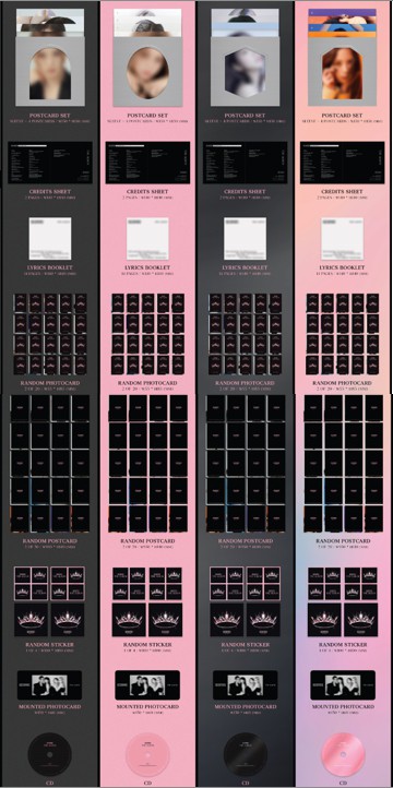 おまけ付き】BLACKPINK 1ST FULL ALBUM【THE ALBUM】バージョン
